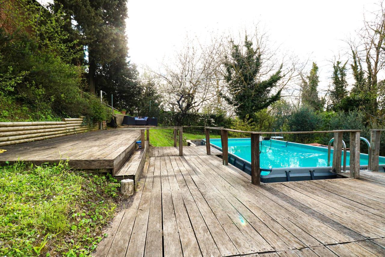 Villa Casale Val D' Orcia- Relax E Lusso In Piscina Torrita di Siena Exterior foto